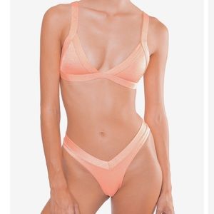 ONEONE swimwear pink bikini.